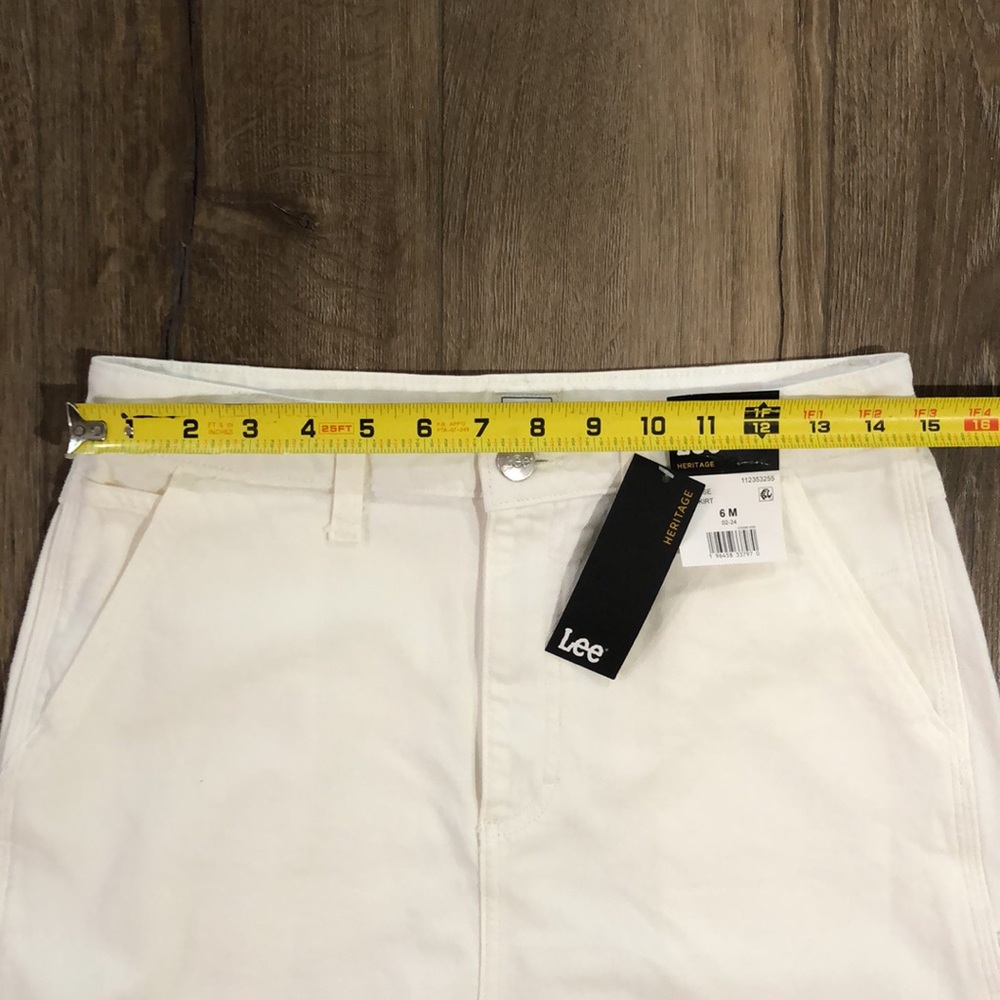 NWT! - LEE Heritage Denim High-Rise Mini Skirt w/Stretch - Picture 8 of 9